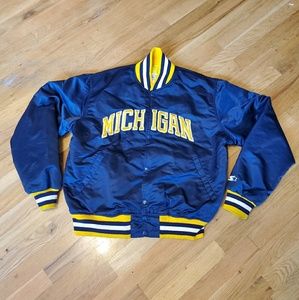 Michigan starter jacket